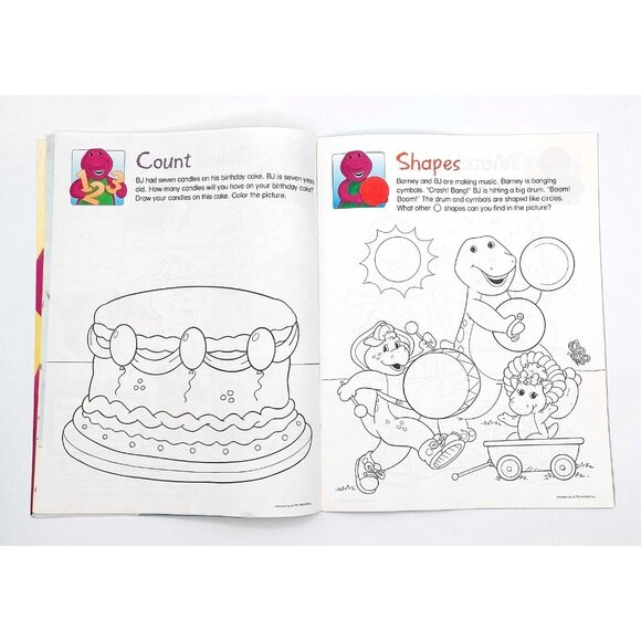 Barney Magazine July/Aug 1998 Happy Birthday BJ! RARE - Picture 9 of 11